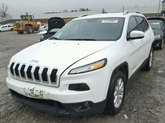 1C4PJLCB1GW260246 - 2016 JEEP CHEROKEE L WHITE photo 2