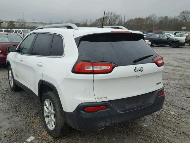 1C4PJLCB1GW260246 - 2016 JEEP CHEROKEE L WHITE photo 3