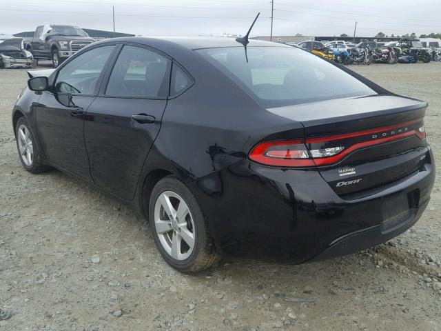 1C3CDFBB5FD380672 - 2015 DODGE DART SXT BLACK photo 3