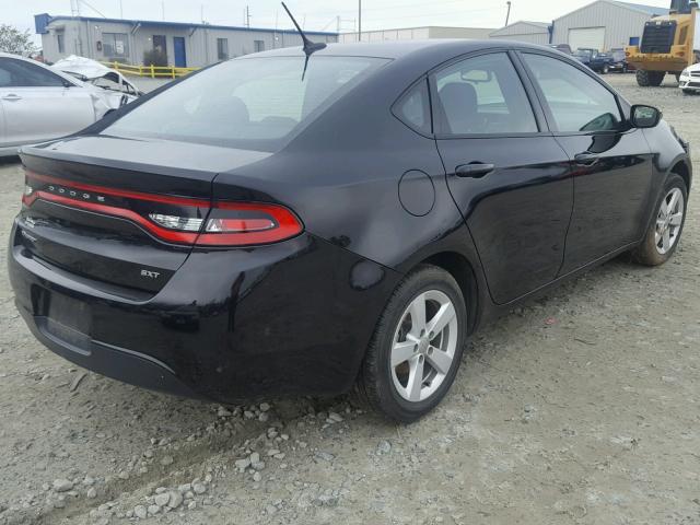 1C3CDFBB5FD380672 - 2015 DODGE DART SXT BLACK photo 4