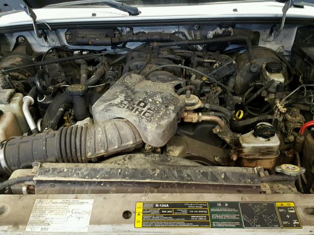 1FTZR15E16PA55645 - 2006 FORD RANGER SUP SILVER photo 7