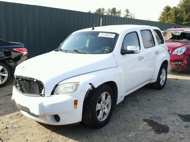 3GNDA23D27S535091 - 2007 CHEVROLET HHR LT WHITE photo 2