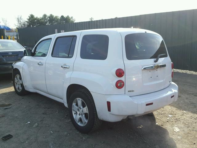 3GNDA23D27S535091 - 2007 CHEVROLET HHR LT WHITE photo 3