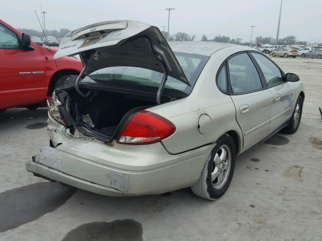 1FAFP53205A156952 - 2005 FORD TAURUS SE GREEN photo 4