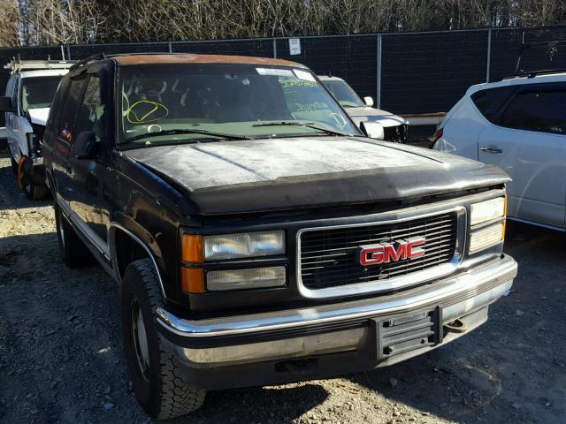 1GKEK13R8VJ761154 - 1997 GMC YUKON BLACK photo 1