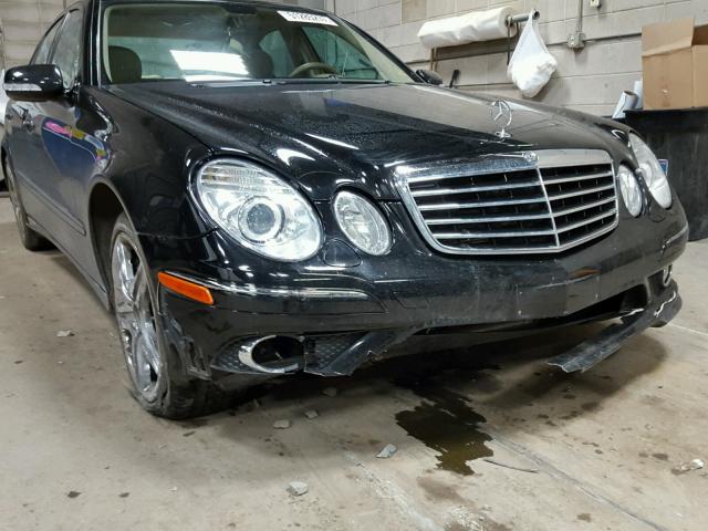 WDBUF87X59B411086 - 2009 MERCEDES-BENZ E 350 4MAT BLACK photo 9