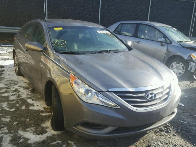 5NPEB4ACXBH169383 - 2011 HYUNDAI SONATA GLS GRAY photo 1