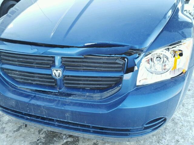 1B3HB28C19D204000 - 2009 DODGE CALIBER SE BLUE photo 9