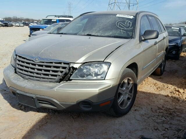 2A4GF48446R695359 - 2006 CHRYSLER PACIFICA GOLD photo 2