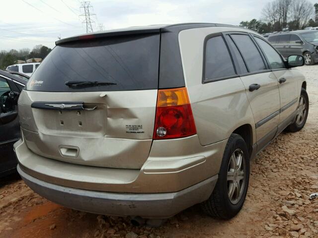 2A4GF48446R695359 - 2006 CHRYSLER PACIFICA GOLD photo 4