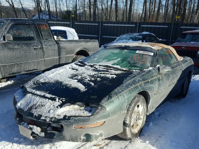 2G1FP32P5S2127029 - 1995 CHEVROLET CAMARO Z28 GREEN photo 2