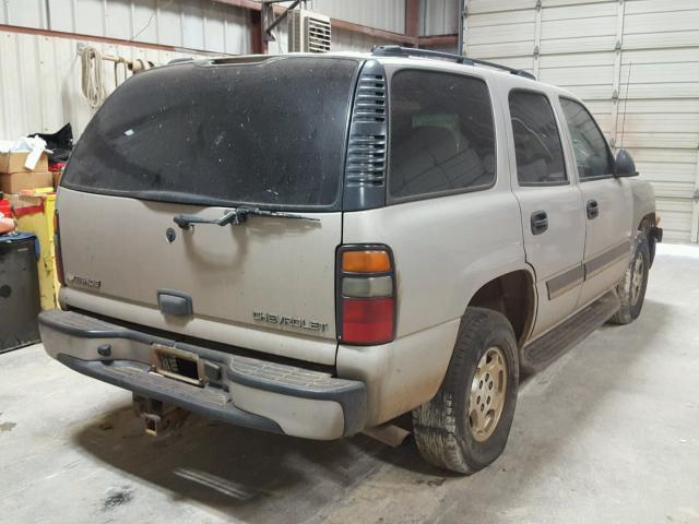 1GNEC13T75R180662 - 2005 CHEVROLET TAHOE C150 GRAY photo 4