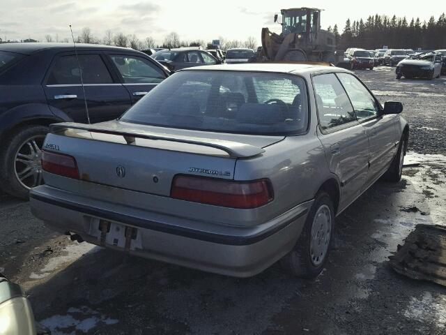 JH4DB1652MS800618 - 1991 ACURA INTEGRA LS BEIGE photo 4