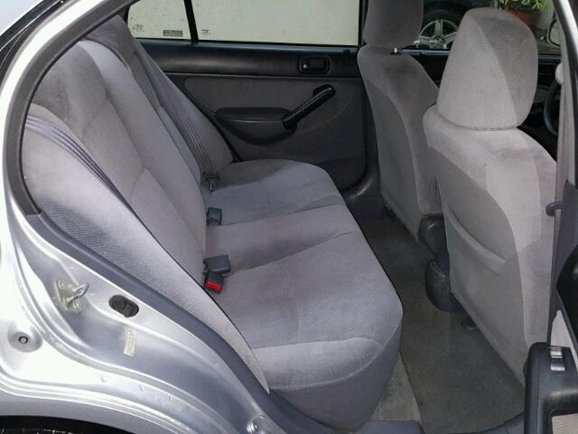 1HGES26731L063367 - 2001 HONDA CIVIC EX SILVER photo 6