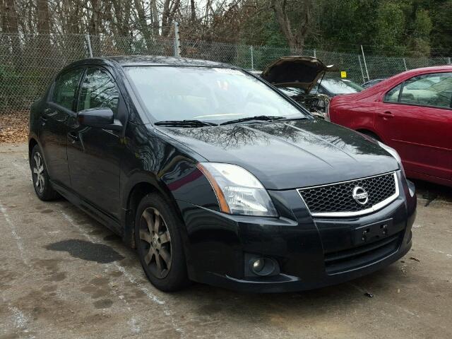 3N1AB6AP8CL670581 - 2012 NISSAN SENTRA 2.0 BLACK photo 1