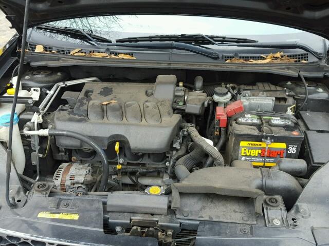 3N1AB6AP8CL670581 - 2012 NISSAN SENTRA 2.0 BLACK photo 7