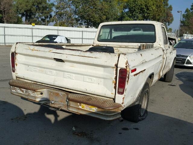 F15BRFC1605 - 1979 FORD F150 WHITE photo 4