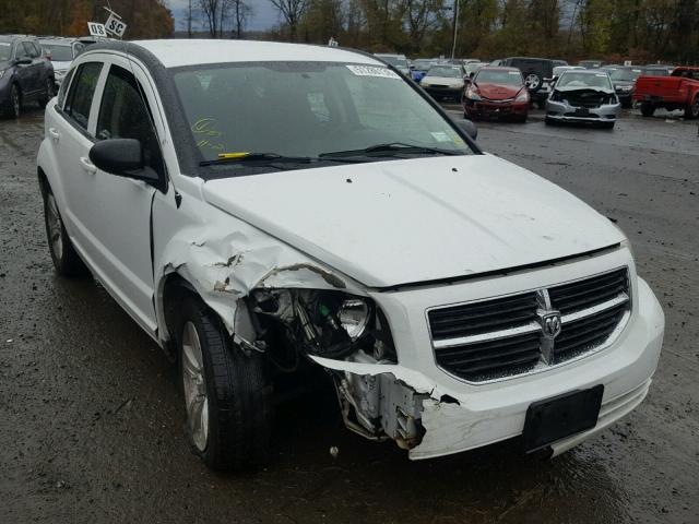 1B3CB3HA7BD295360 - 2011 DODGE CALIBER MA WHITE photo 1