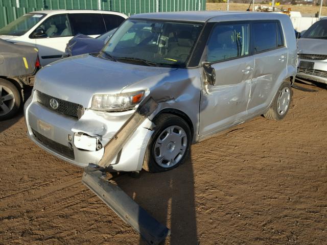 JTLKE50EX91082091 - 2009 TOYOTA SCION XB SILVER photo 2