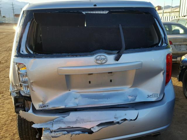 JTLKE50EX91082091 - 2009 TOYOTA SCION XB 银色 照片 9