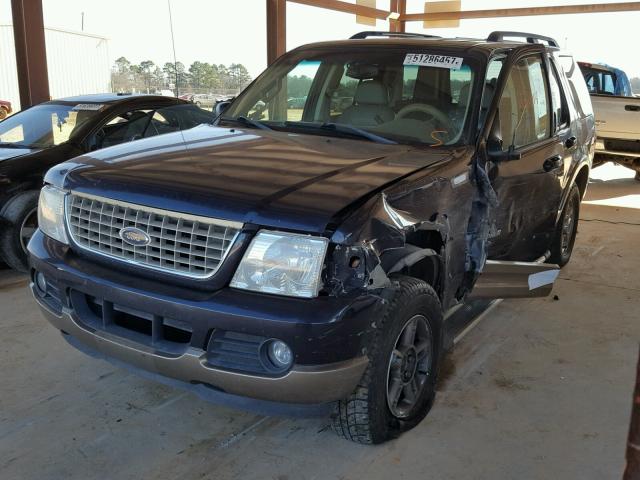 1FMZU64E22UA38292 - 2002 FORD EXPLORER E BLUE photo 2