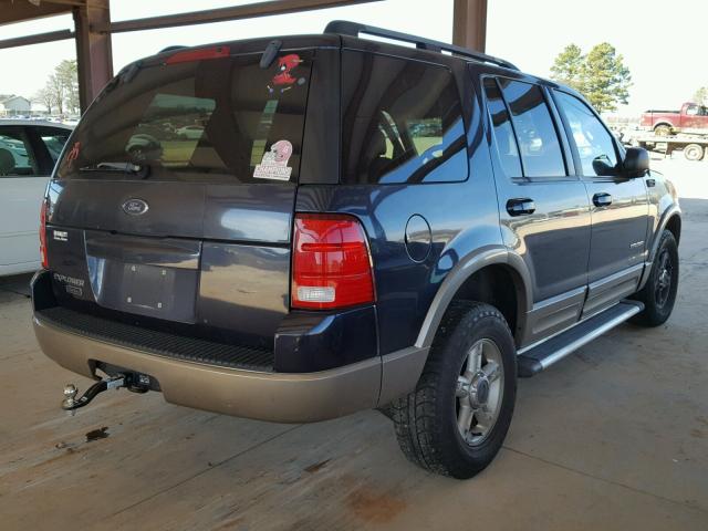 1FMZU64E22UA38292 - 2002 FORD EXPLORER E BLUE photo 4