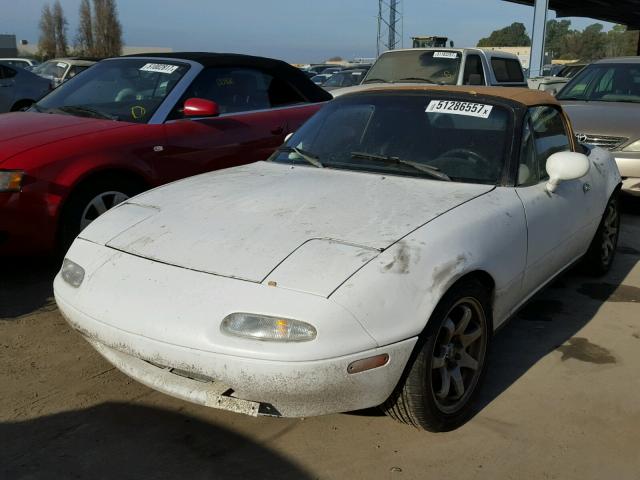 JM1NA3537T0717118 - 1996 MAZDA MX-5 MIATA WHITE photo 2