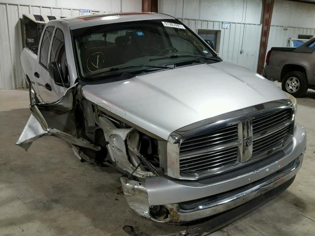 1D7HA18247S237638 - 2007 DODGE RAM 1500 S SILVER photo 1