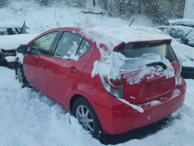 JTDKDTB39D1539562 - 2013 TOYOTA PRIUS C RED photo 3