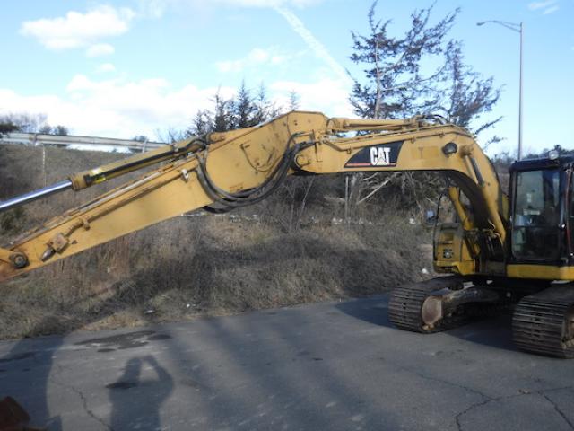 CAT0314CHPCA00425 - 2004 CATERPILLAR 314C YELLOW photo 8