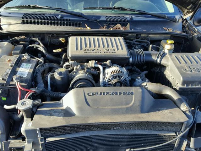 1J8GW58N64C326456 - 2004 JEEP GRAND CHER GRAY photo 7