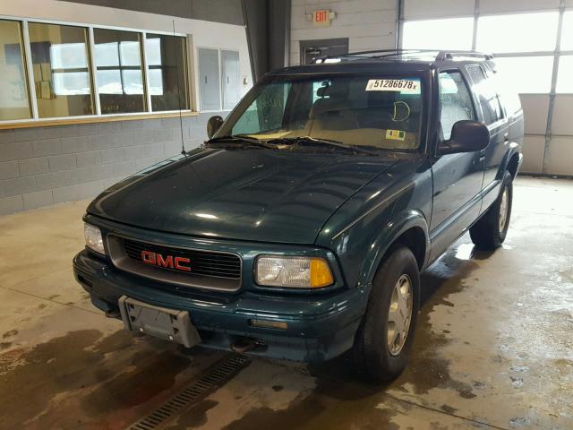 1GKDT13W1V2534039 - 1997 GMC JIMMY Grün Foto 2