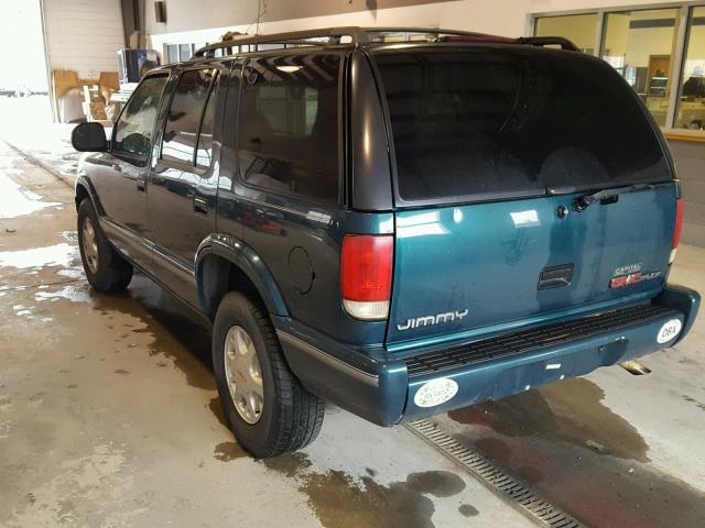 1GKDT13W1V2534039 - 1997 GMC JIMMY Grün Foto 3