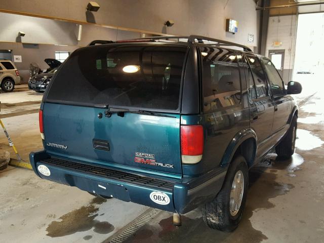 1GKDT13W1V2534039 - 1997 GMC JIMMY Grün Foto 4