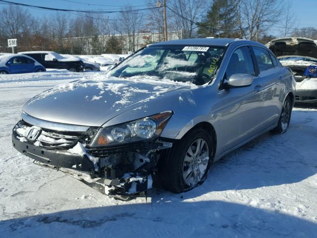 1HGCP2F68CA018956 - 2012 HONDA ACCORD SE SILVER photo 2