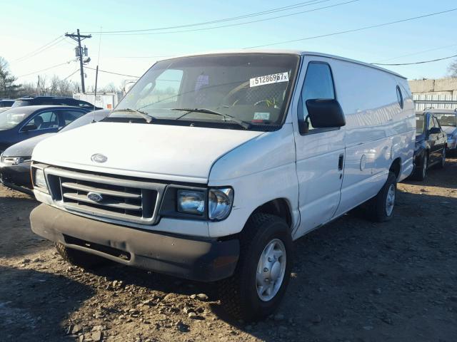 1FTSS34L27DB38389 - 2007 FORD ECONOLINE WHITE photo 2