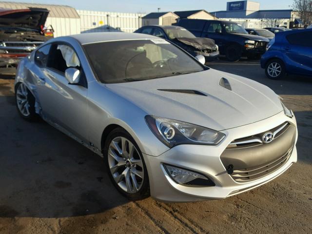 KMHHT6KD6EU120605 - 2014 HYUNDAI GENESIS CO SILVER photo 1