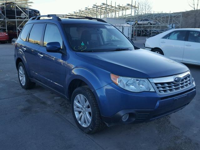 JF2SHADC1BH721137 - 2011 SUBARU FORESTER 2 BLUE photo 1