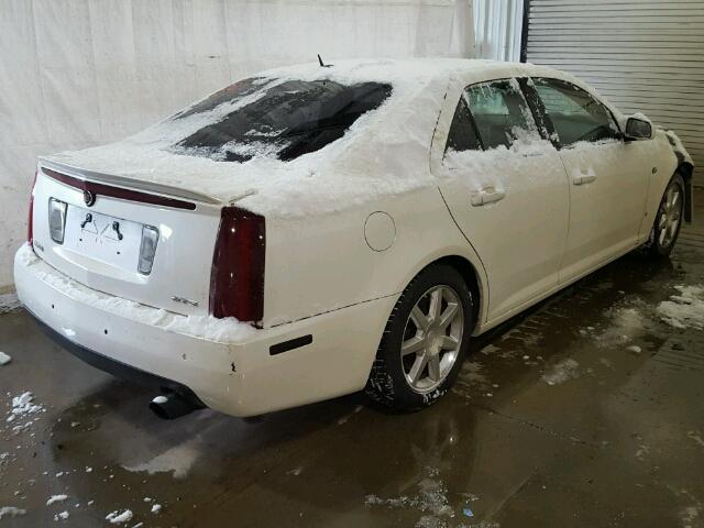 1G6DC67A960120594 - 2006 CADILLAC STS WHITE photo 4