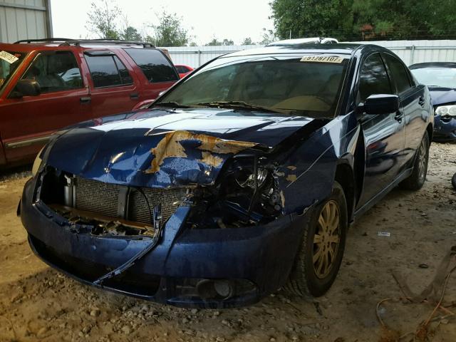 4A3AB36F99E031918 - 2009 MITSUBISHI GALANT ES BLUE photo 2