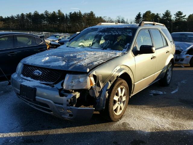 1FMDK04176GA04167 - 2006 FORD FREESTYLE GREEN photo 2