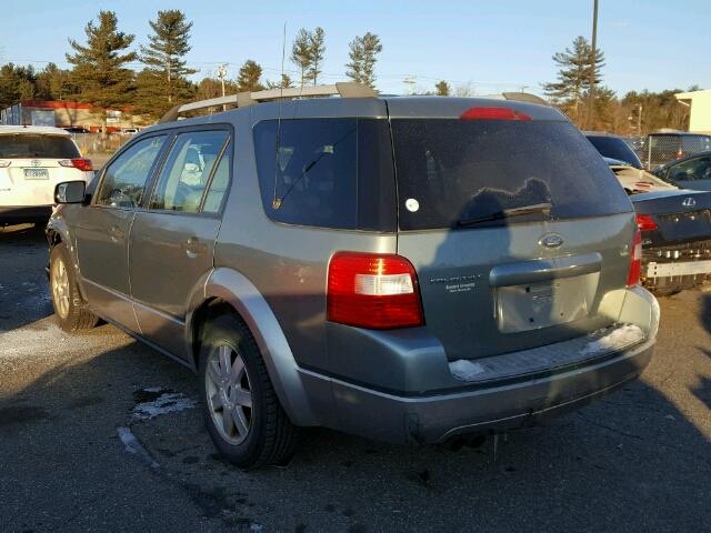 1FMDK04176GA04167 - 2006 FORD FREESTYLE GREEN photo 3