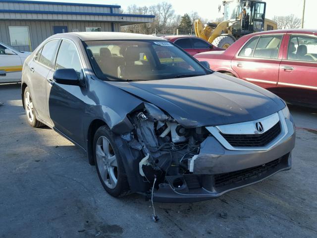 JH4CU2F64AC030447 - 2010 ACURA TSX CHARCOAL photo 1