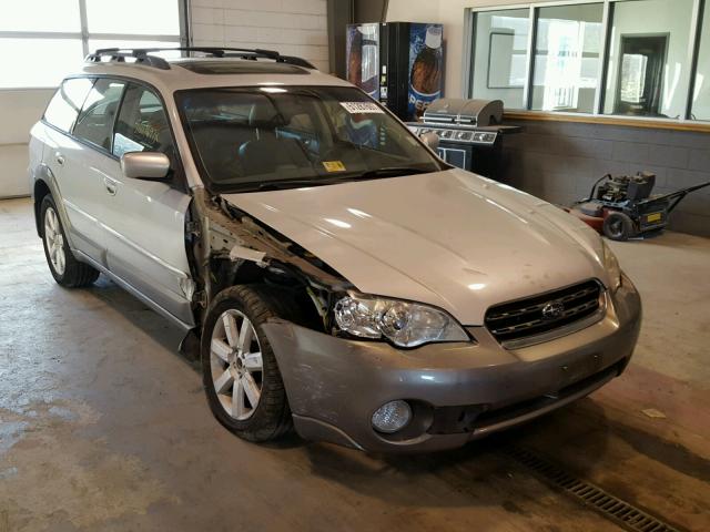 4S4BP62C267307020 - 2006 SUBARU LEGACY OUT SILVER photo 1