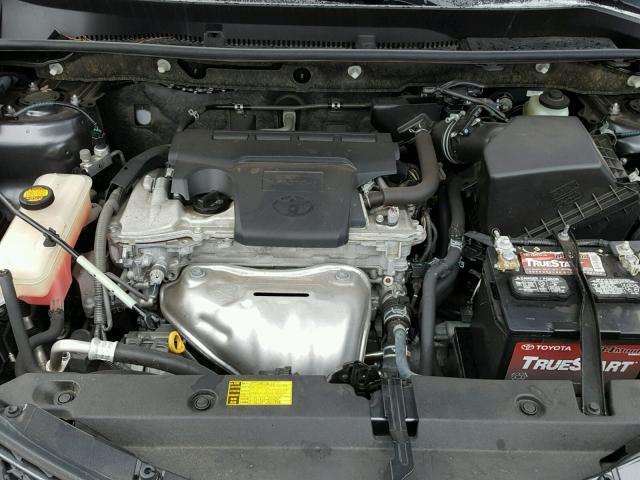 JTMWFREVXDD010762 - 2013 TOYOTA RAV4 XLE GRAY photo 7