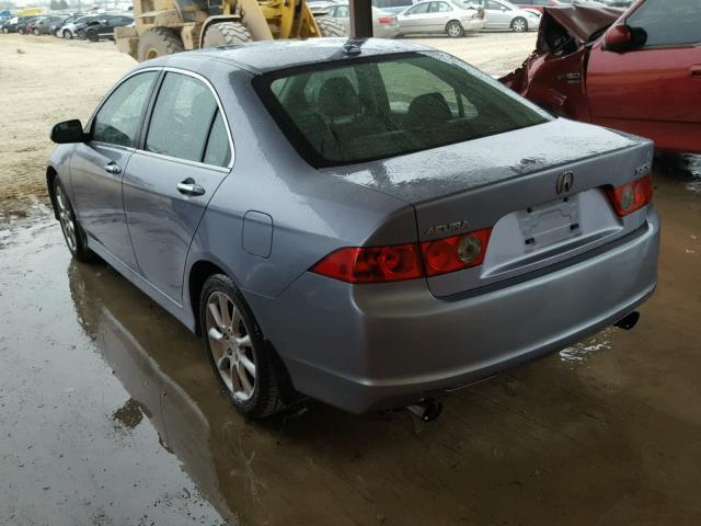 JH4CL96837C003830 - 2007 ACURA TSX BLUE photo 3