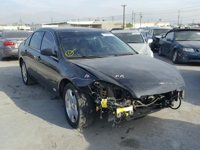 2G1WD58C569350502 - 2006 CHEVROLET IMPALA SUP BLACK photo 1