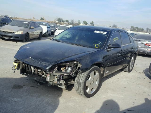 2G1WD58C569350502 - 2006 CHEVROLET IMPALA SUP 黑色 照片 2