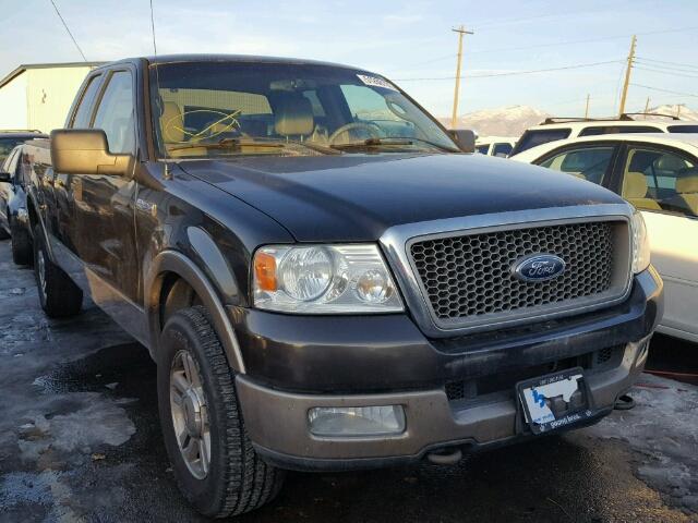 1FTPX14585NA56252 - 2005 FORD F150 GRAY photo 1