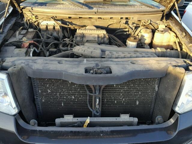 1FTPX14585NA56252 - 2005 FORD F150 GRAY photo 7